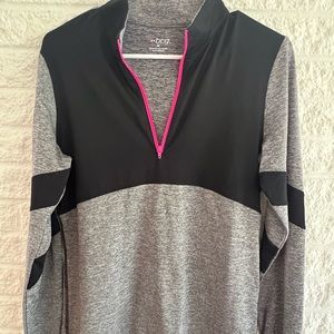 Long sleeve athletic zip up